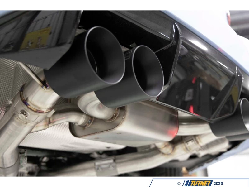 Dinan Valved Axle-Back Exhaust - Quad 114mm Black Tips - G87 M2 9 Dinan Valved Axle-Back Exhaust - Quad 114mm Black Tips - G87 M2 - Image 7
