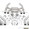 Dinan Valved Axle-Back Exhaust - Quad 114mm Polished Tips - G87 M2 -Auto Parts 1846882 x800