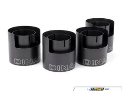 Dinan Valved Axle-Back Exhaust - Quad 114mm Black Tips - G87 M2 15 Dinan Valved Axle-Back Exhaust - Quad 114mm Black Tips - G87 M2 -Auto Parts 1846884 x800