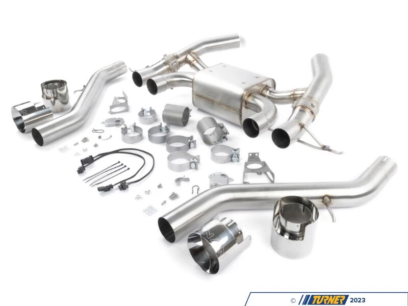 Dinan Valved Axle-Back Exhaust - Quad 114mm Polished Tips - G87 M2 4 Dinan Valved Axle-Back Exhaust - Quad 114mm Polished Tips - G87 M2 - Image 2