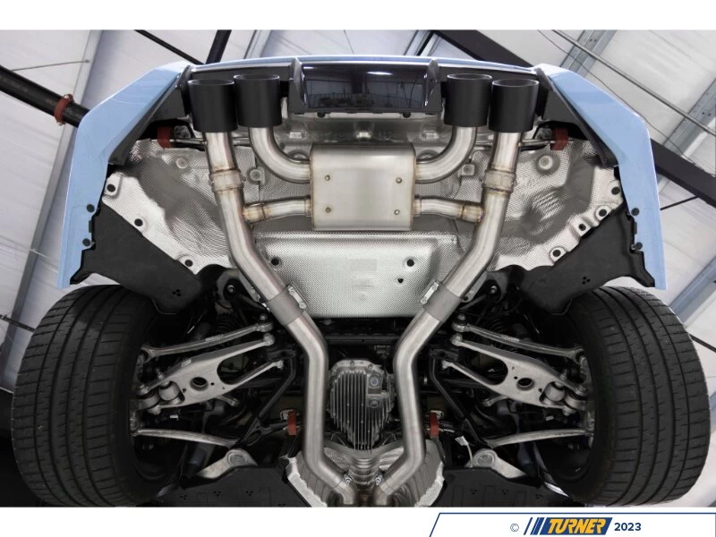 Dinan Valved Axle-Back Exhaust - Quad 114mm Black Tips - G87 M2 10 Dinan Valved Axle-Back Exhaust - Quad 114mm Black Tips - G87 M2 - Image 8