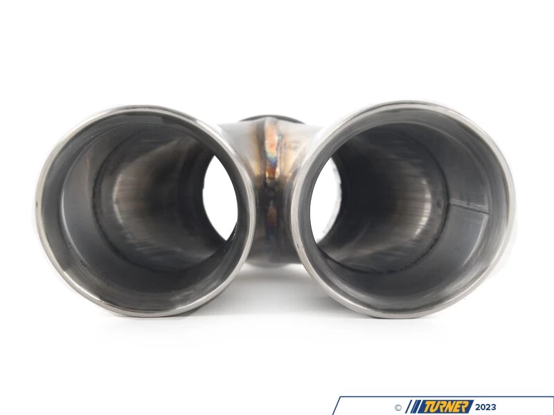 Turner Motorsport Double Wall Slash Cut Exhaust Tip - 2.75 Inlet - 3.0 OD - Stepped Left - Brushed Stainless 11 Turner Motorsport Double Wall Slash Cut Exhaust Tip - 2.75 Inlet - 3.0 OD - Stepped Left - Brushed Stainless - Image 9