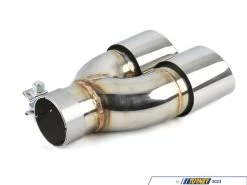 Turner Motorsport Double Wall Slash Cut Exhaust Tip - 2.75 Inlet - 3.5 OD - Stepped Left - Mirror -Auto Parts 1855075 x800