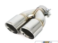 Turner Motorsport Double Wall Slash Cut Exhaust Tip - 2.75 Inlet - 3.5 OD - Stepped Right - Mirror -Auto Parts 1855077 x800