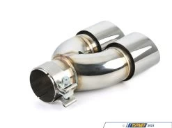 Turner Motorsport Double Wall Slash Cut Exhaust Tip - 2.75 Inlet - 3.5 OD - Stepped Right - Mirror -Auto Parts 1855078 x800