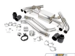 Performance Valved Axle-Back Exhaust - Black Tips - BMW G42 M240i