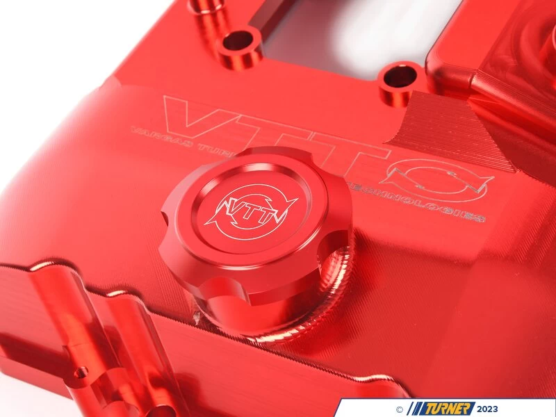 VTT S55 Billet CNC Valve Cover - Red 9 VTT S55 Billet CNC Valve Cover - Red - Image 7