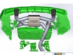 B58 Performance Valved Catback Exhaust - F30, F32, F33, F36 -Auto Parts 1880702 x800