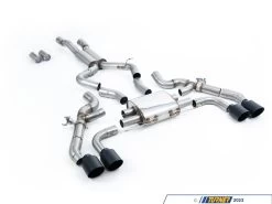 Milltek Performance Axle Back Exhaust System - BMW F97 X3M S58 -Auto Parts 1890553 x800