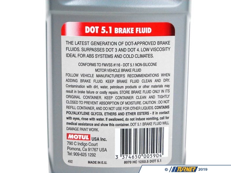 Motul DOT 5.1 Brake Fluid - 500ml 7 Motul DOT 5.1 Brake Fluid - 500ml - Image 5