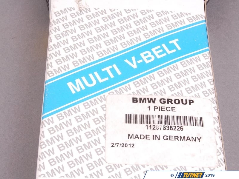 Genuine BMW Accessory Belt - Water Pump/Alternator - E60 M5, E64 M6, E63 M6 5 Genuine BMW Accessory Belt - Water Pump/Alternator - E60 M5, E64 M6, E63 M6 - Image 3
