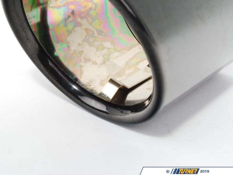 Genuine BMW Black Chrome Exhaust Tip - E82 E88 135i 4 Genuine BMW Black Chrome Exhaust Tip - E82 E88 135i - Image 2