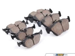 Akebono Front And Rear Euro Ceramic Brake Pad Kit -- E39 525i 528i