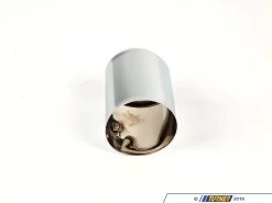 Genuine BMW Exhaust Pipe Extension Chrome 55X51mm, 71mm - 82129408593