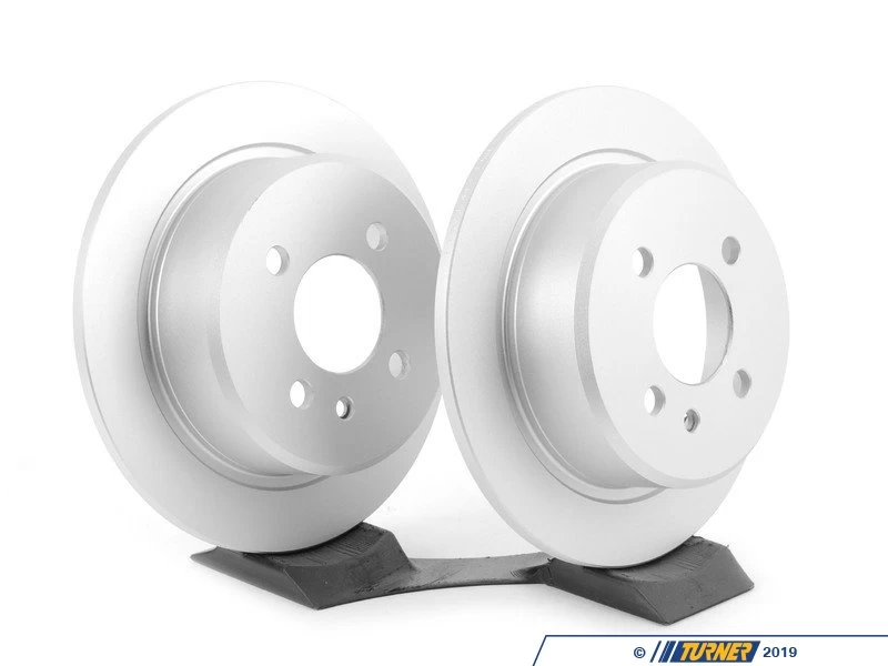 Rotor And Pad Replacement Package - Rear - E30 318i/is 325e/es/i/is 4 Rotor And Pad Replacement Package - Rear - E30 318i/is 325e/es/i/is - Image 2