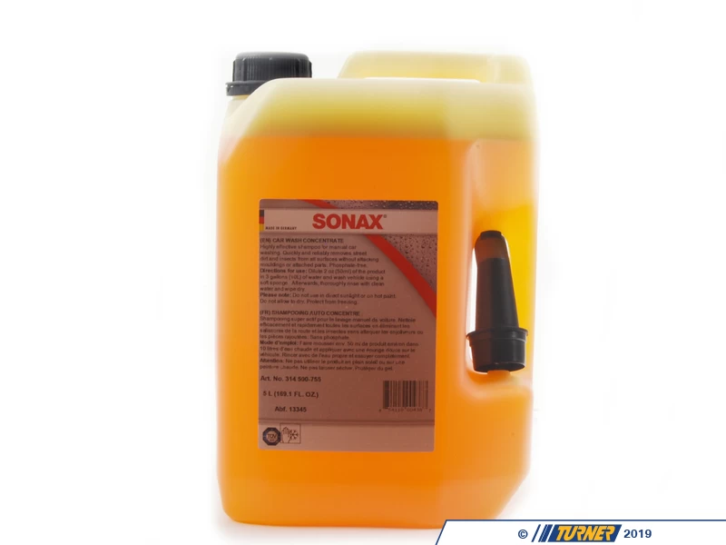 Sonax Car Wash Concentrate - 5 Liters 3 Sonax Car Wash Concentrate - 5 Liters