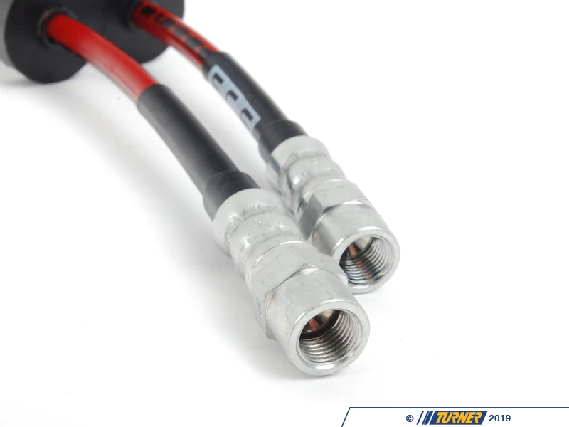 Exact-Fit Stainless Steel Brake Line - Front - E28 / E3X 4 Exact-Fit Stainless Steel Brake Line - Front - E28 / E3X - Image 2