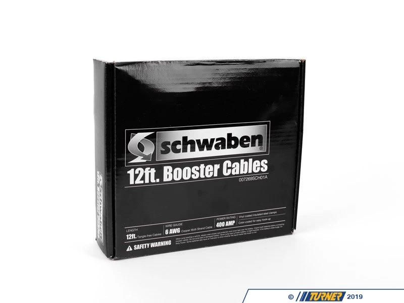 Schwaben 12 Ft 6 Gauge Booster Cables 9 Schwaben 12 Ft 6 Gauge Booster Cables - Image 7