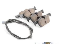 Akebono Rear Euro Ceramic Brake Pad Set -- F30 F22