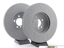 F3X 335i/435i M Sport (S2NHA) Front Zimmermann Dimpled & Slotted Rotors (Pair) -Auto Parts 788084 x800