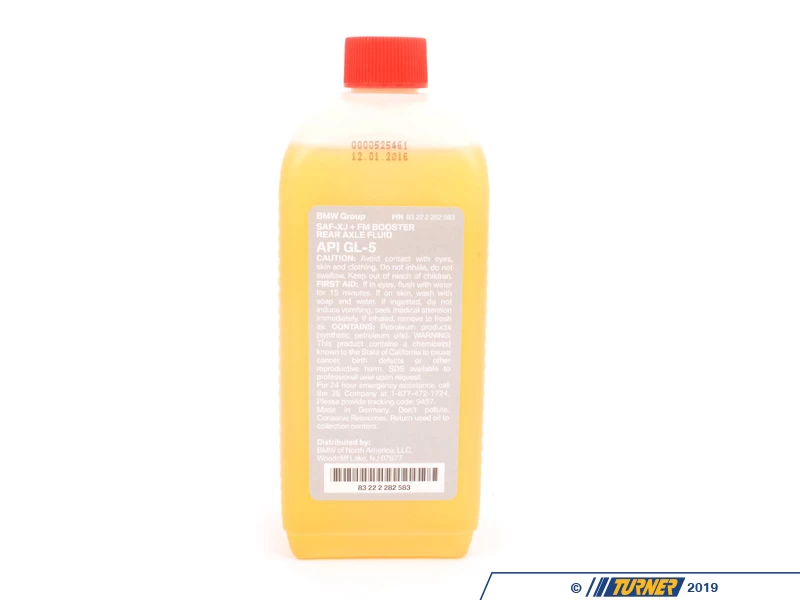 Genuine BMW Differential Gear Oil SAF-XJ+FM- 500ml Bottle - E46 M3, E9X M3, F8X M3/M4 6 Genuine BMW Differential Gear Oil SAF-XJ+FM- 500ml Bottle - E46 M3, E9X M3, F8X M3/M4 - Image 4