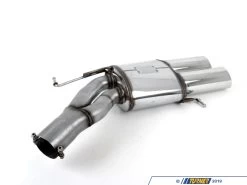 F10 M5 Supersprint Left Performance Muffler With Polished Stainless Tips
