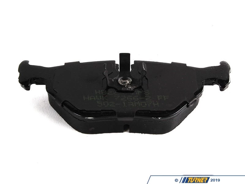 Hawk HPS Street Brake Pads - Rear - E30 M3, E36 All, E36 M3, E39 (not M5), E46 (not 330/M3), Z3 All, MZ3, Z4 2.5/3.0 (incl 3.0si) 5 Hawk HPS Street Brake Pads - Rear - E30 M3, E36 All, E36 M3, E39 (not M5), E46 (not 330/M3), Z3 All, MZ3, Z4 2.5/3.0 (incl 3.0si) - Image 3