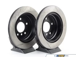 Gas-Slotted Brake Rotors (Pair) - Rear - E9X 325Xi/328Xi, E91 328i, E93 328i -Auto Parts 897449 x800