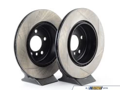 Gas-Slotted Brake Rotors (Pair) - Rear - F10 528i, 528i XDrive, 535i, 535i XDrive -Auto Parts 897458 x800