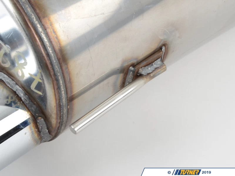 E34 525i 91-95, E34 535i Supersprint Performance Muffler 4 E34 525i 91-95, E34 535i Supersprint Performance Muffler - Image 2