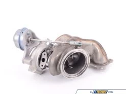 OEM Mitsubishi Rear Turbocharger With Exhaust Manifold (New) - E82 135i N54, E60 535i/xi N54 -Auto Parts 899777 x800