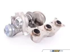 OEM Mitsubishi Rear Turbocharger With Exhaust Manifold (New) - E82 135i N54, E60 535i/xi N54