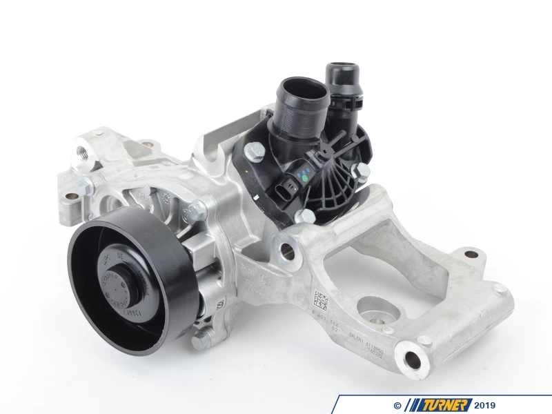 Genuine MINI Coolant Pump With Thermostat And Support - F56 F54 F55 F56 4 Genuine MINI Coolant Pump With Thermostat And Support - F56 F54 F55 F56 - Image 2