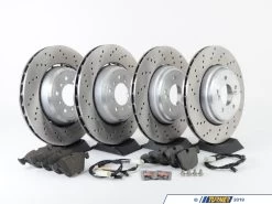 OE Replacement Rotor And Pad Replacement Package - Front And Rear - E9X M3, E82 1M Coupe