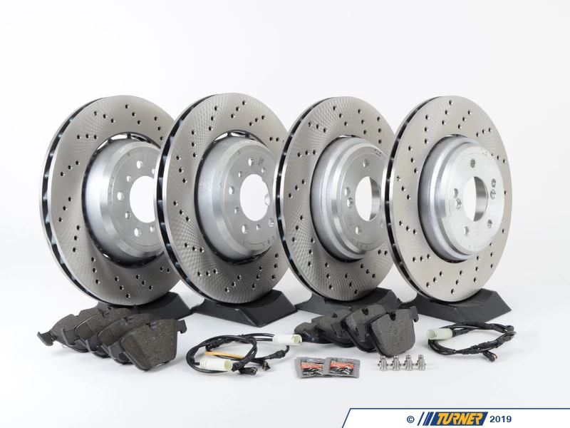 OE Replacement Rotor And Pad Replacement Package - Front And Rear - E9X M3, E82 1M Coupe 3 OE Replacement Rotor And Pad Replacement Package - Front And Rear - E9X M3, E82 1M Coupe
