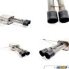 Dinan Free Flow Exhaust - Stainless Axle-Back - F55 Mini Cooper S -Auto Parts 918301 x800