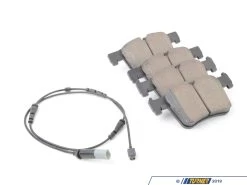 Akebono Front Euro Ceramic Brake Pad Set -- F25 X3 F26 X4