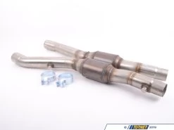 E39 540i/M5, E38 740 Supersprint Section 1 Metallic Sport Cats (Bolt-On To Supersprint Headers)