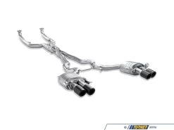 Akrapovic Cat-Back Titanium Exhaust System - Carbon Fiber Tips - F12/F13 M6