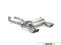 Akrapovic Slip-On Titanium Exhaust System - Titanium Or Carbon Fiber Tips - F80 M3