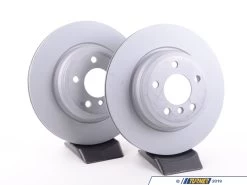 Rear Zimmermann Coated Brake Rotors (330x20)(Pair) - F30 335i 335iX, F32 435i 435iX